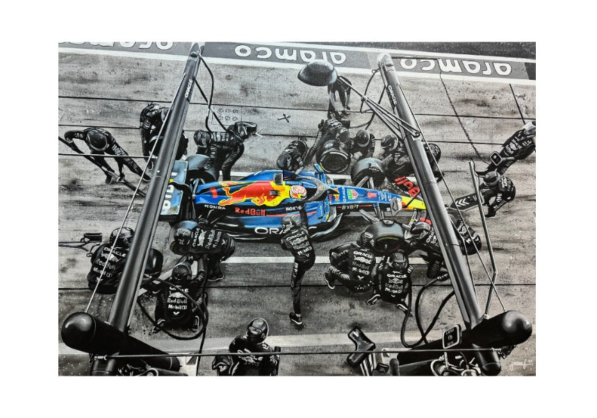 Max Verstappen Pit Stop