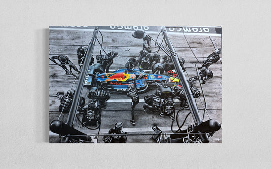 Max Verstappen Pit Stop