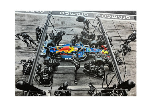 Max Verstappen Pit Stop